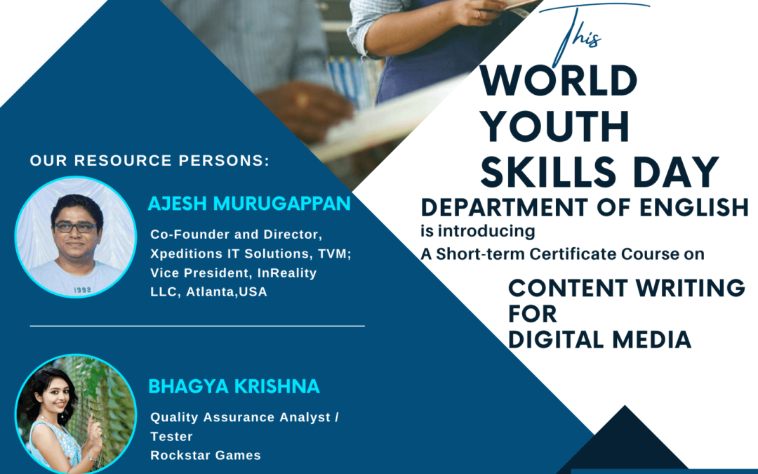 World Youth Skills Day – Launching the First short-term course
