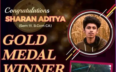 Hearty congratulations to Sharan Aditya A