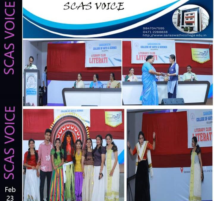 Prize distribution ceremony of different Contests