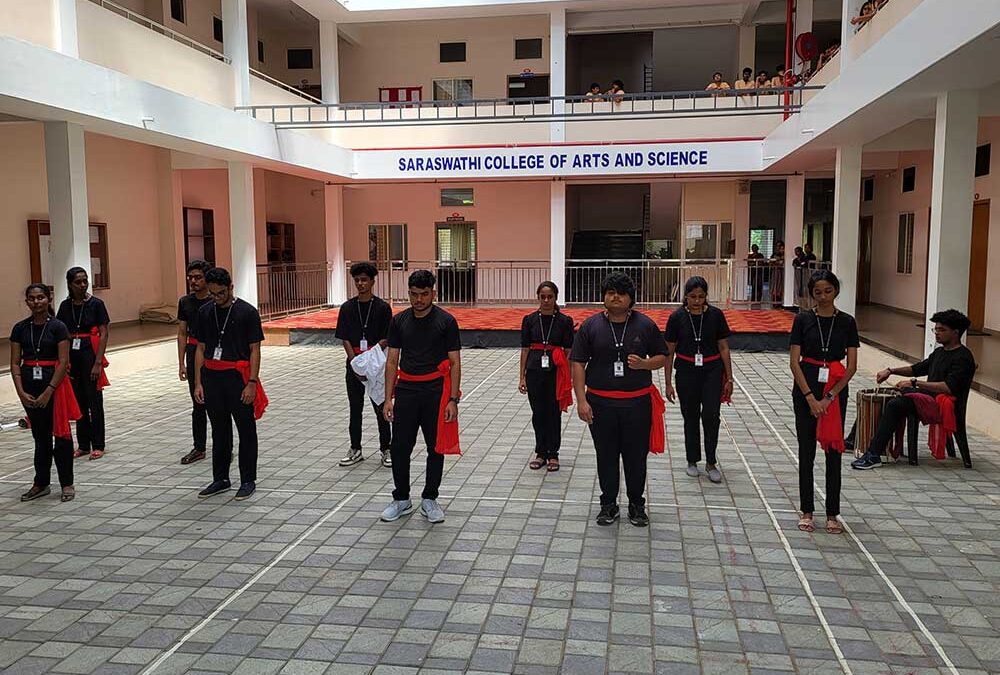 Street Play by The Navarasa Theatre Club – Saraswathi College of Arts and Science