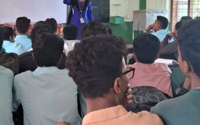 Grammar and Comprehension Teaching session for Higher Secondary students.